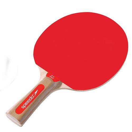 Raquete Tenis de Mesa EAGLE - Speedo - Vermelha/Preta