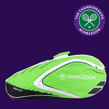 Raqueteira Babolat Club X3 Wimbledon Verde