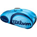 Raqueteira Wilson Team 6PK Bag Blue