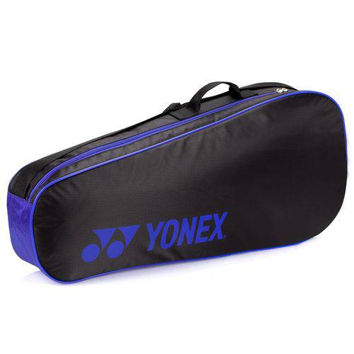 Raqueteira Yonex Team X3 Preta e Azul Royal