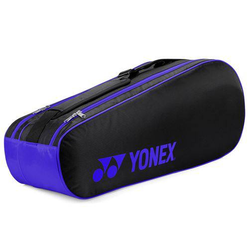 Raqueteira Yonex Team X6 Preta e Azul Royal