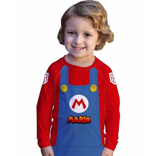 Rashguard Mario Infantil