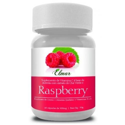 Raspberry - 60 Cápsulas de 500mg