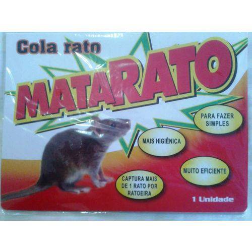 Ratoeira Adesiva Cola Matar Grudar Ratos Armadilha 1 Unidade
