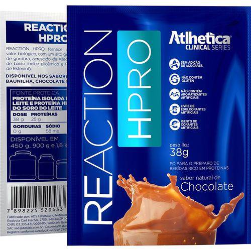 Reaction HPro (1 Sachê de 38g) - Atlhetica Clinical Series