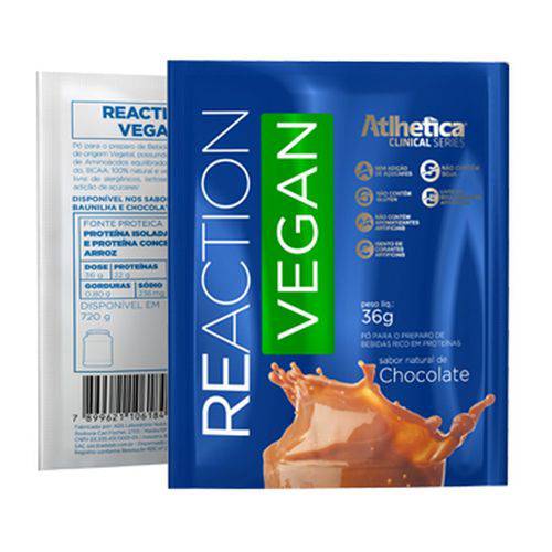 Reaction Vegan (sache 36g) - Atlhetica Clinical Series
