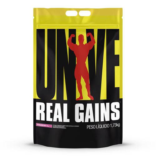 Real Gains 1730g Sabor Strawberry Ice Cream Universal Nutrition