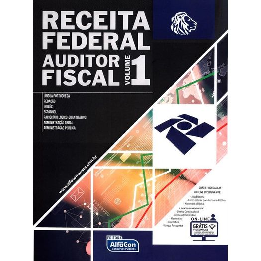 Receita Federal - Auditor Fiscal Volume I - Alfacon