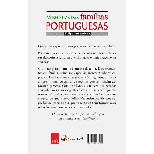 Receitas das Famílias Portuguesas