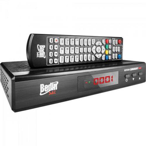 Receptor Analogico, Digital e HD Satélite e Conversor Digital Integrado BS9500 BEDINSAT