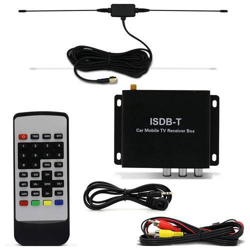 Receptor Tv Digital Tech One Isdb-T Saídas de Áudio e Vídeo Controle Remoto