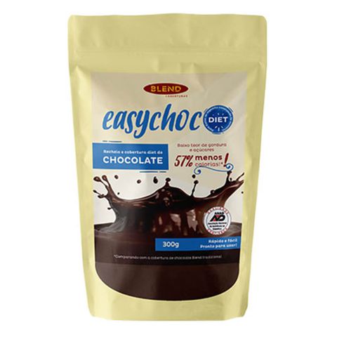 Recheio e Cobertura Diet Chocolate Easychoc 300g - Blend