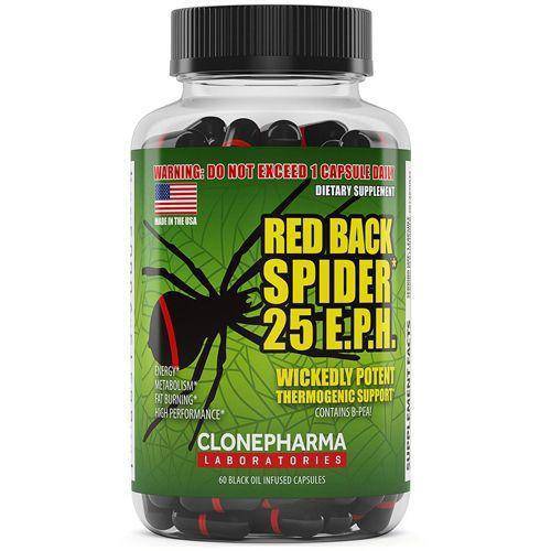 Red Back Spider - 60 Cápsulas - Clonepharma