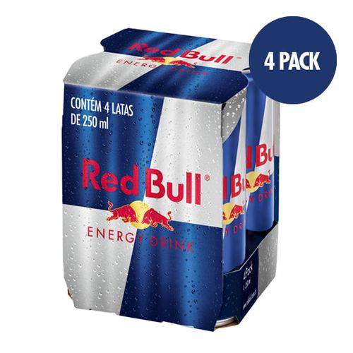 Red Bull Energy Drink - 4 Latas
