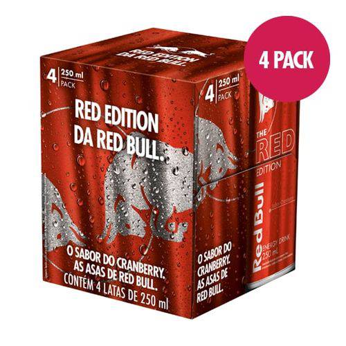 Red Bull Red Edition - 4 Latas