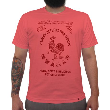 Red Hot Chili Peppers - Camiseta Clássica Masculina