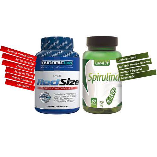 Red Size 150cps + Spirulina 400mg 60cps