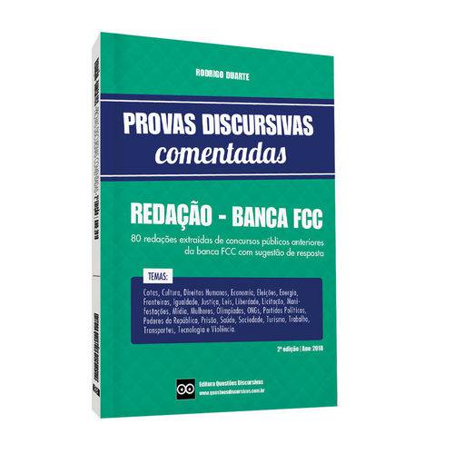 Redação FCC - Provas Discursivas Comentadas da Fundação Carlos Chagas