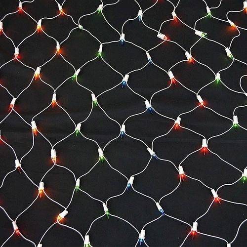 Rede com 160 Lâmpadas Luzes Coloridas