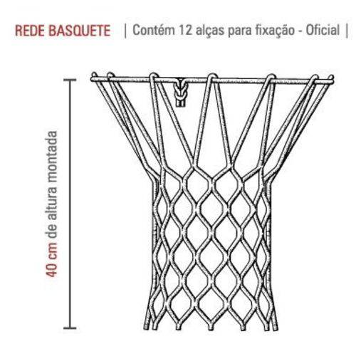 Rede de Basquete Redesport 8,0 Pes