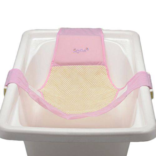 Redinha para Banheira Rosa - Baby Bath