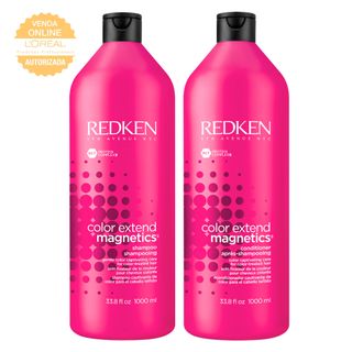 Redken Color Extend Magnetics Kit - Shampoo 1L + Condicionador 1L Kit