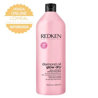 Redken Diamond Oil Glow Dry - Shampoo 1L