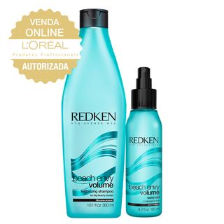 Redken Efeito Praia Wave Aid Kit - Shampoo + Spray Kit