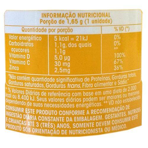 Redoxmax Sabor Laranja C/ 40 Gomas Mastigáveis de Vitamina C, D e Zinco