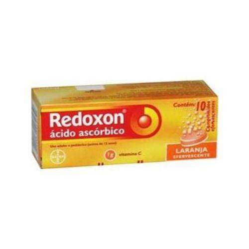 Redoxon 1 G com 10 Comprimidos Efervescente Laranja