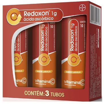 Redoxon 1g Bayer 30 Comprimidos Efervescentes
