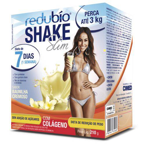 Redubio Shake Slim 210g Baunilha