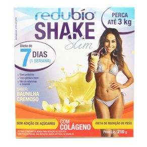 Redubío Shake Slim 210g Sabor Baunilha
