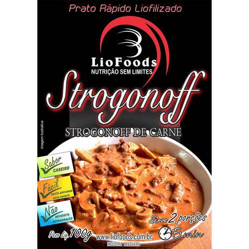 Refeição Strogonoff de Carne Liofoods