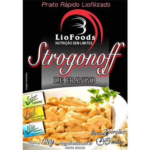 Refeição Strogonoff de Frango Liofoods