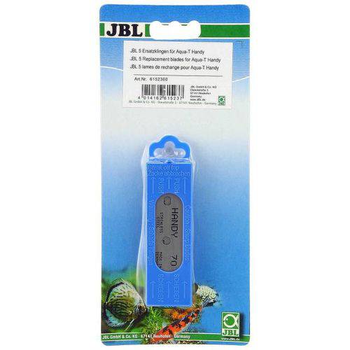 Refil 5 Lâminas para Limpador JBL Aqua-T Handy