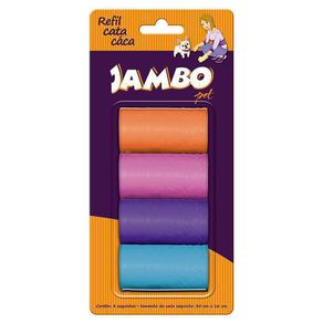 Refil Cata-caca Colorido Jambo - 4 Rolos