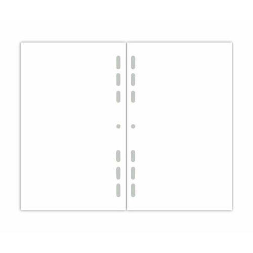Refil para Organizador Planner em Branco 30f 12,5x20cm Otima