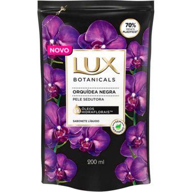 Refil Sabonete Líquido Orquídea Negra Lux 200ml