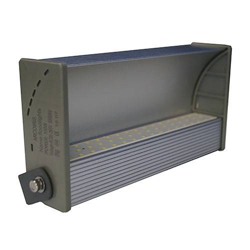 Refletor 100W MicroLED Projetor Branco Frio Bivolt Ip66 para Outdoor/Fachada de Loja/Vitrine