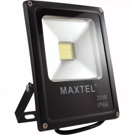 Refletor LED 20W Holofote Iluminação Externa Bivolt IP66