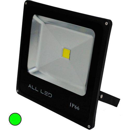 Refletor LED 50 Watts Verde Ótima Qualidade Blindado a Prova D'água Bi-Volt