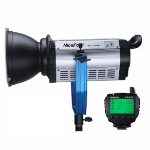 Refletor Led de Luz Contínua COB NiceFoto HA-2300b de 230W Vídeo Light 5500K com Controle Remoto (Bivolt)