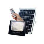 Refletor Led Holofote 40w + Painel Placa Solar Completo Ip67