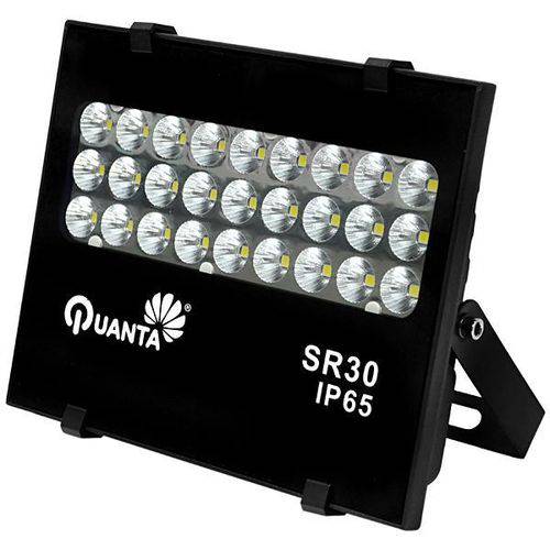 Refletor LED Quanta Sirius 30 27W 2700 Lumens Bivolt - Preto