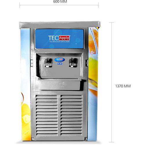 Refresqueira 2 Cubas 100 Litros Tr-102 - Tec Apply