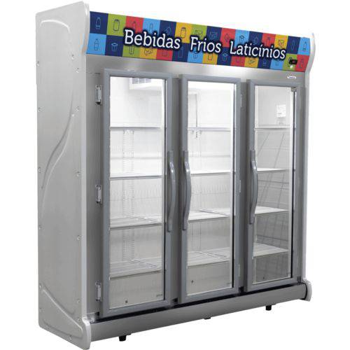 Refrigerador Expositor Vertical 1450 Litros 3 Portas - Acfm 1450