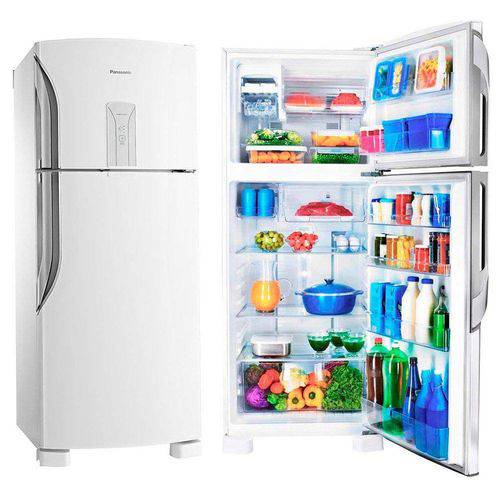 Refrigerador Panasonic 435 Litros Frost Free com Prateleiras de Vidro Bt-49