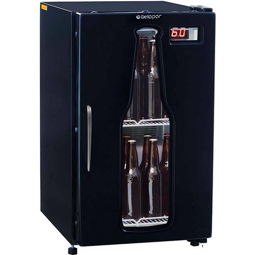 Refrigerador para Bebidas Gelopar Cervejeira GRBA-120PR 112l Preto/Adesivado