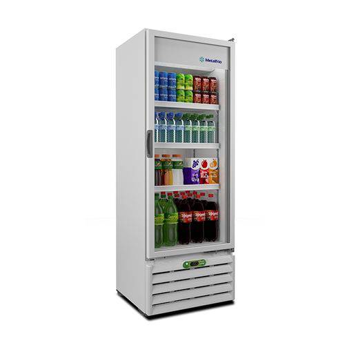 Refrigerador Porta de Vidro 406l VB40R - Metalfrio - 110v